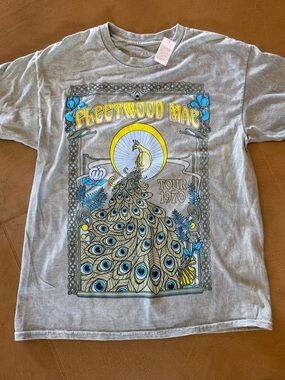 Fleetwood Mac 1970 Tour Boyfriend Fit T-Shirt